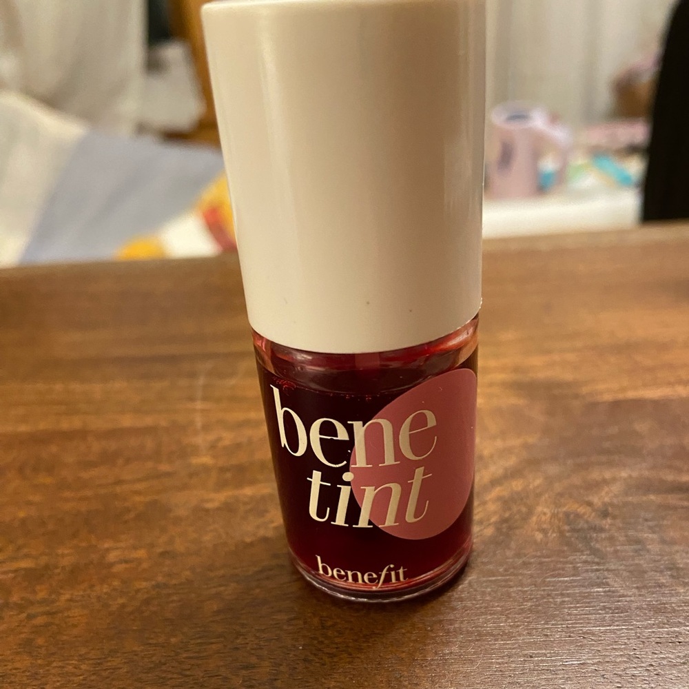 Benefit Benetint Lip & Cheek Stain - Deep Pink/Rose - barely used